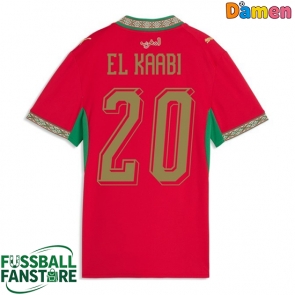 Marokko Ayoub El Kaabi #20 Replik Heimtrikot Damen WM 2026 Kurzarm